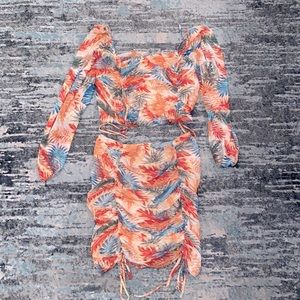 Fashion Nova-Floral Marching Set